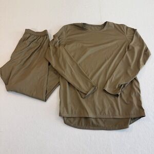 Milliken Gen III Level 1 Base Layer Set Unisex Medium Regular Coyote Brown